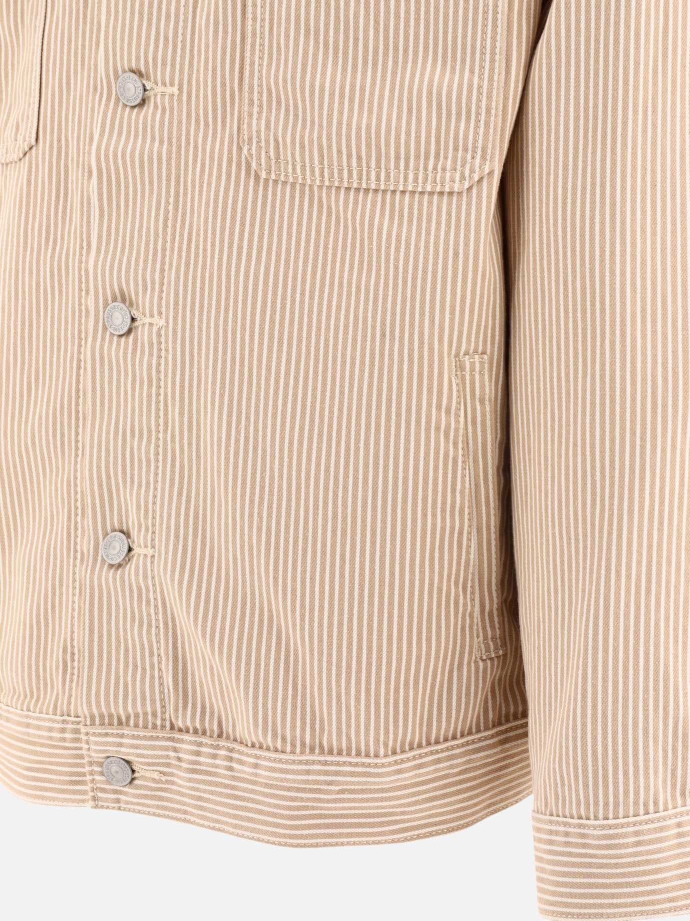 Overshirt jackets 100% cotton  Beige - Levi's Men | PDP | VIETTI Online Store | Zoom-Modal_4
