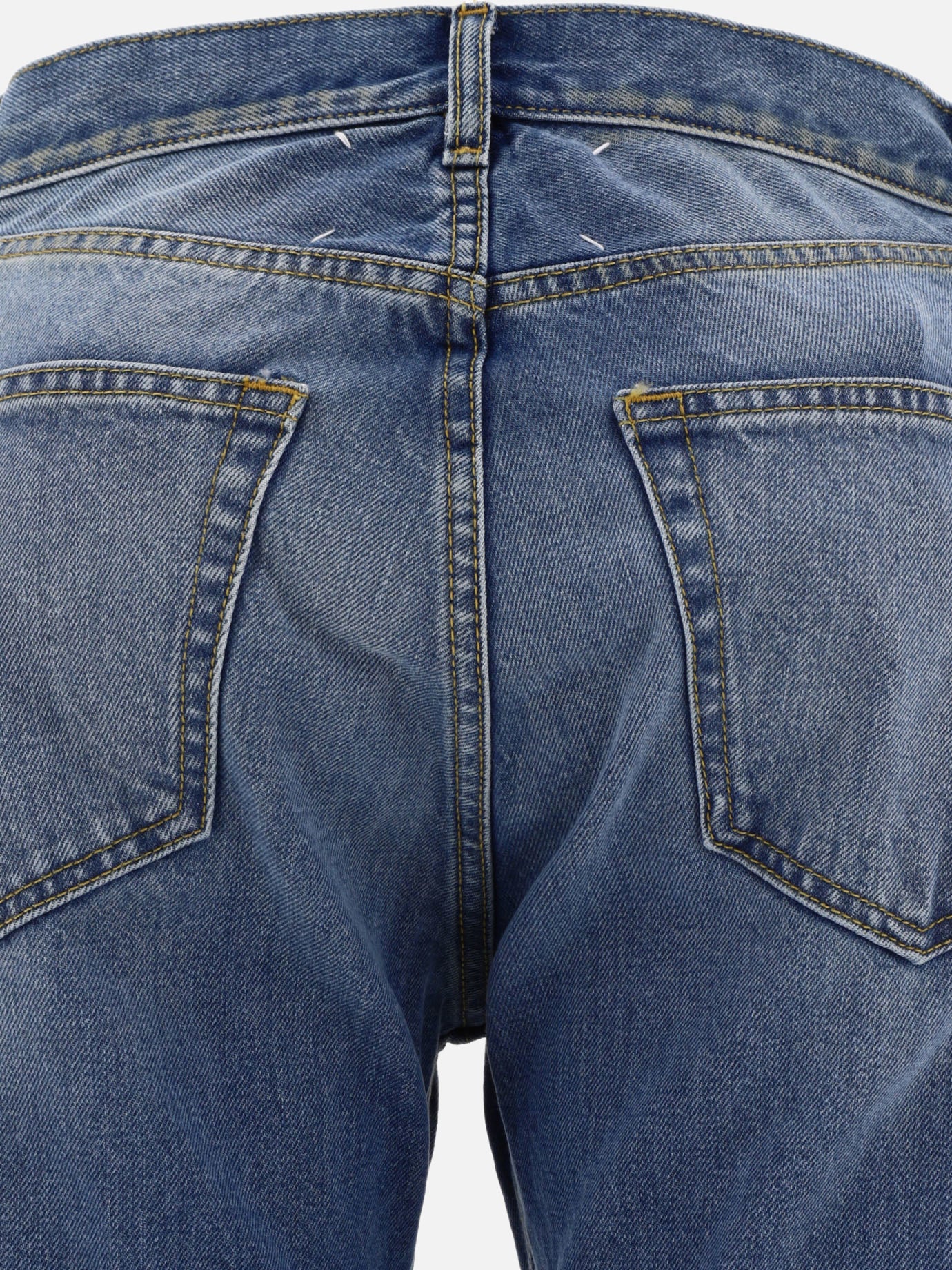 Straight-leg jeans 100% cotton  Light blue - Maison Margiela Men | PDP | VIETTI Online Store | Zoom-Modal_4
