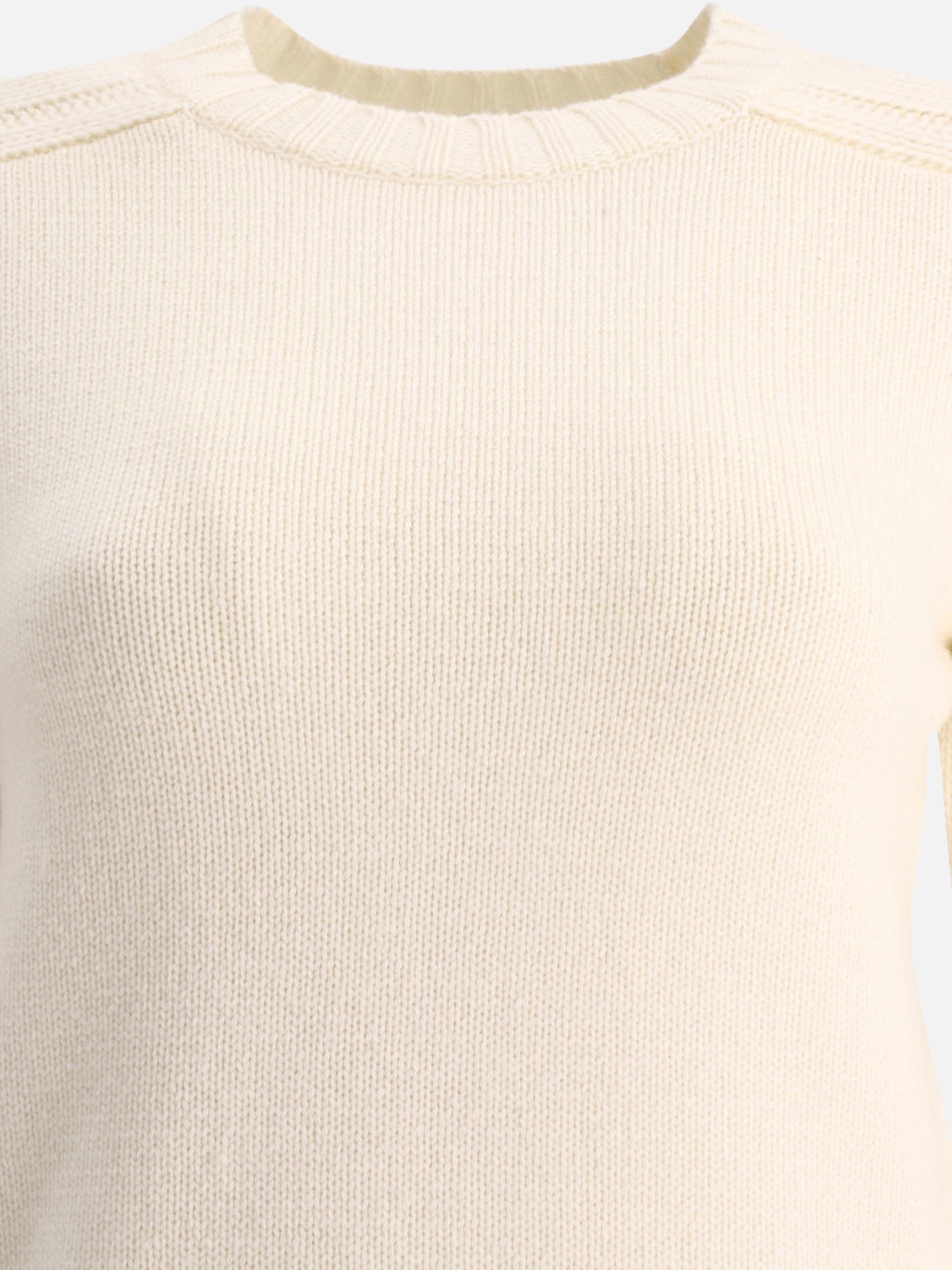Crewneck sweaters 100% cashmere  White - Max Mara Women | PDP | VIETTI Online Store | Zoom-Modal_3
