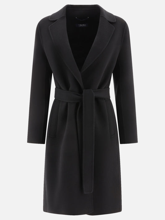 Long coats 100% wool  Black - Max Mara S Women | PLP | VIETTI Online Store 
