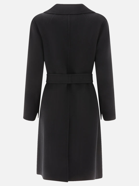 Long coats 100% wool  Black - Max Mara S Women | PLP | VIETTI Online Store | 2
