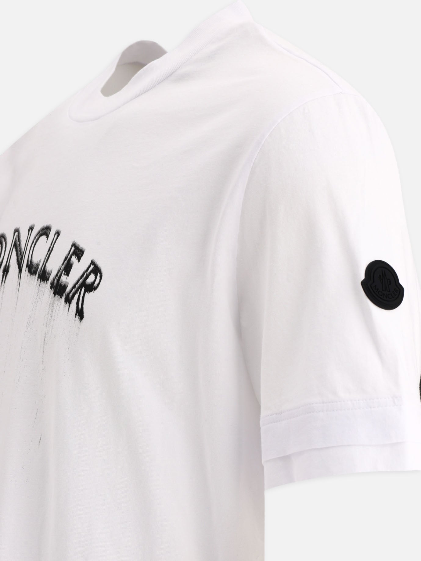 Crewneck t-shirts 100% cotton  White - Moncler Men | PDP | VIETTI Online Store | thumbnail_4