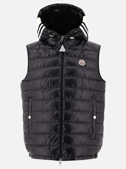 Vest jackets Solid colour  Black - Moncler Men | PLP | VIETTI Online Store 
