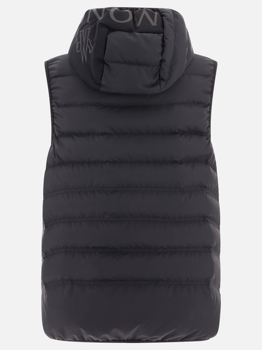 Vest jackets 100% polyester - Padding: down and feathers  Black - Moncler Men | PLP | VIETTI Online Store | 2
