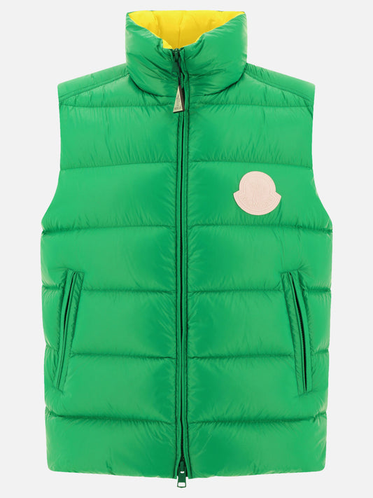 Vest jackets 100% polyamide - Padding: down and feathers  Green - Moncler Men | PLP | VIETTI Online Store 
