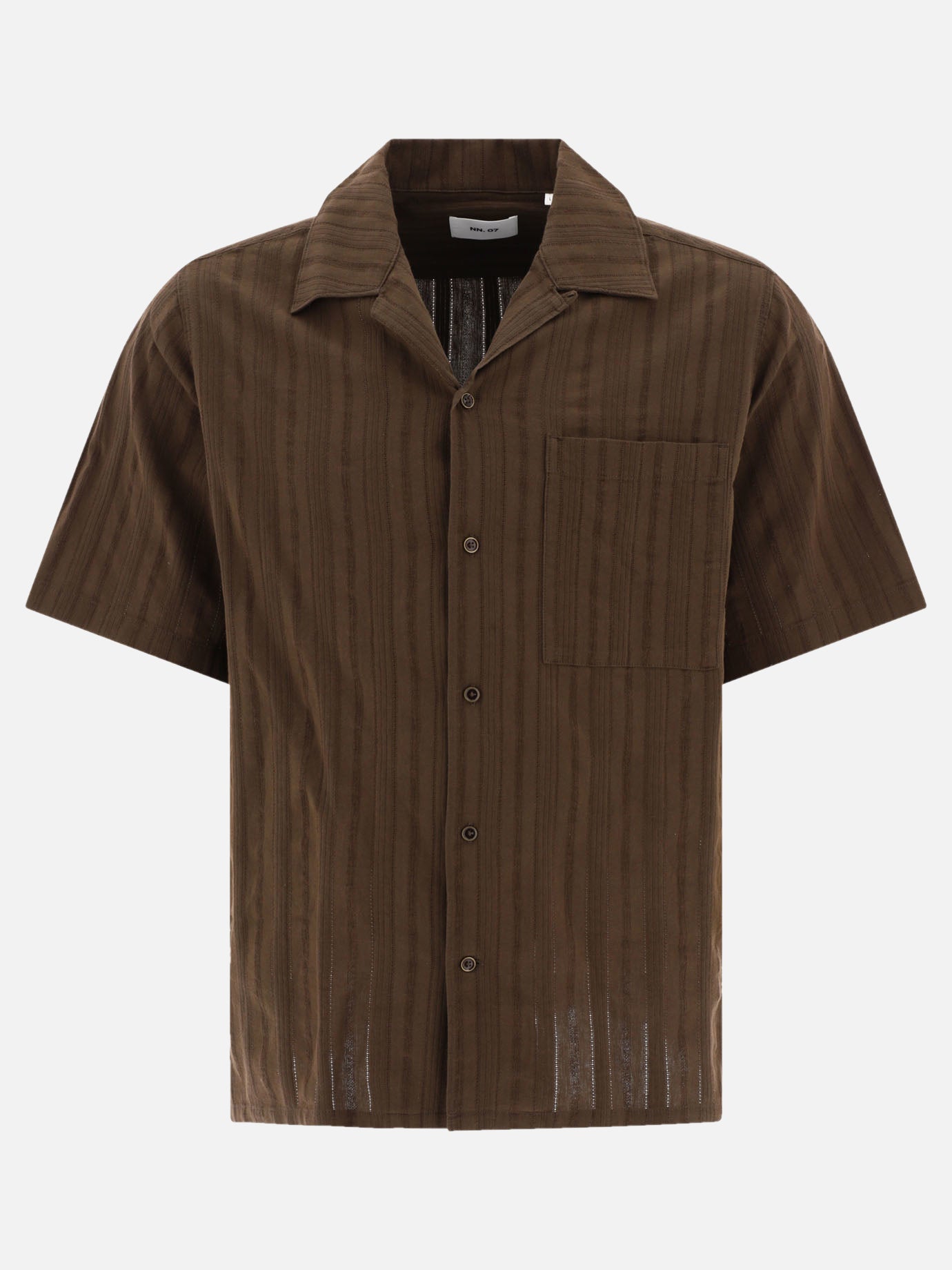 NN.07 &quot;Julio&quot; shirt 16268699_M Brown thumbnail_1