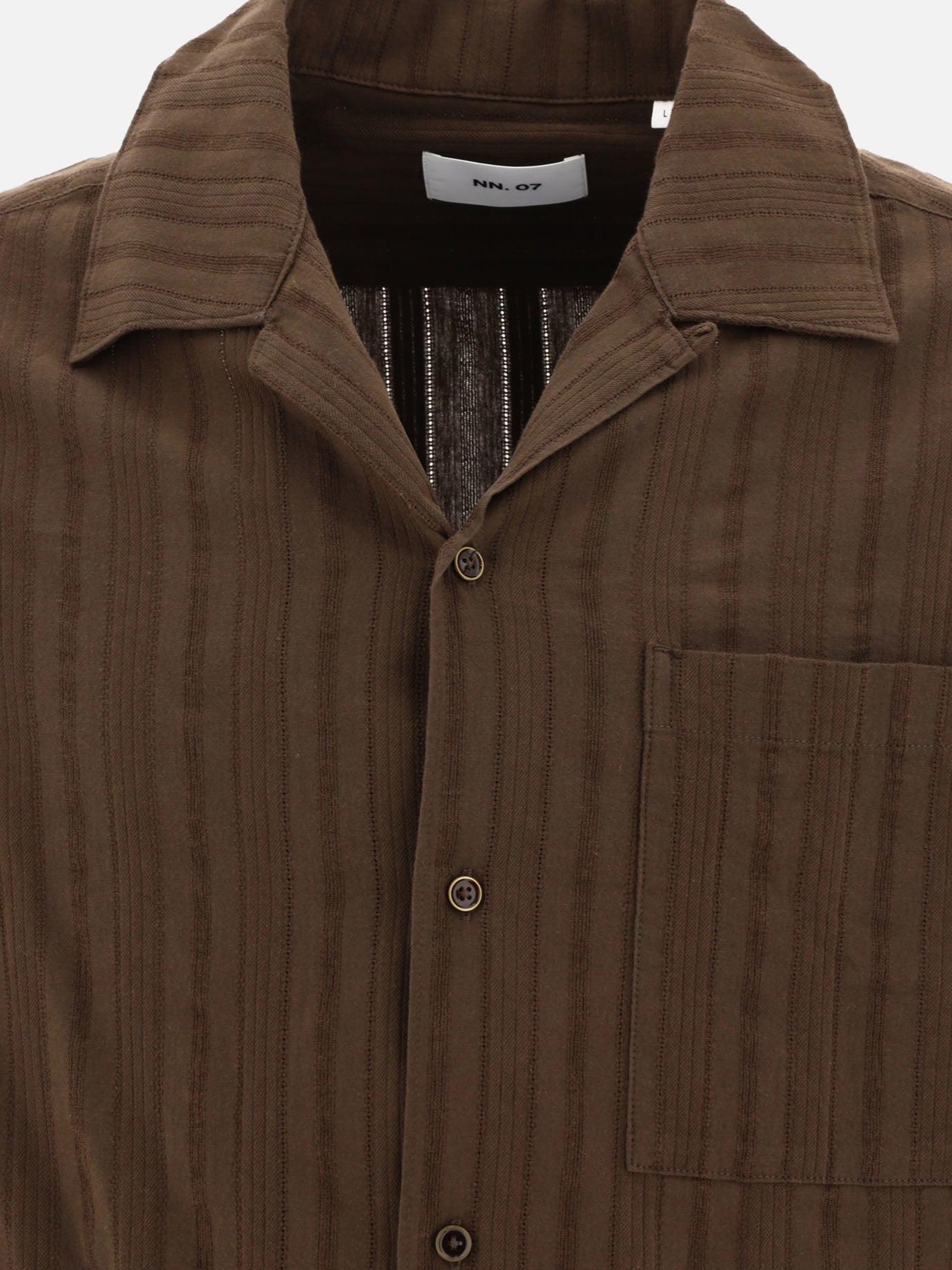 NN.07 &quot;Julio&quot; shirt 16268699_M Brown thumbnail_3