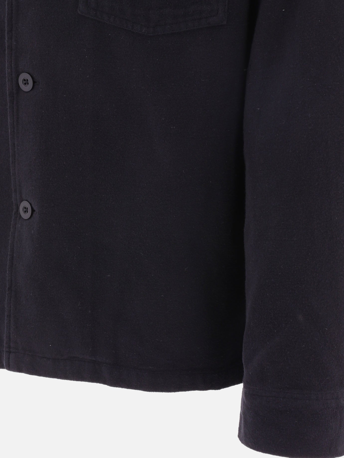 Overshirt jackets 100% cotton  Black - Our Legacy Men | PDP | VIETTI Online Store | thumbnail_4