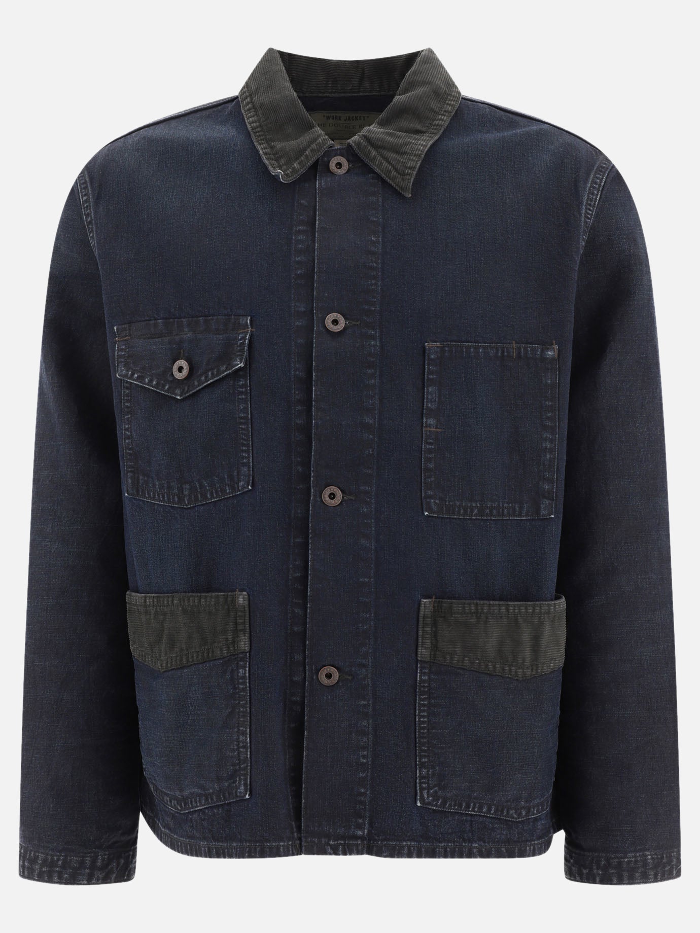 Overshirt jackets 100% cotton  Blue - RRL by Ralph Lauren Men | PDP | VIETTI Online Store | thumbnail