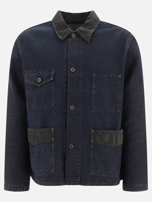 Overshirt jackets 100% cotton  Blue - RRL by Ralph Lauren Men | PLP | VIETTI Online Store 
