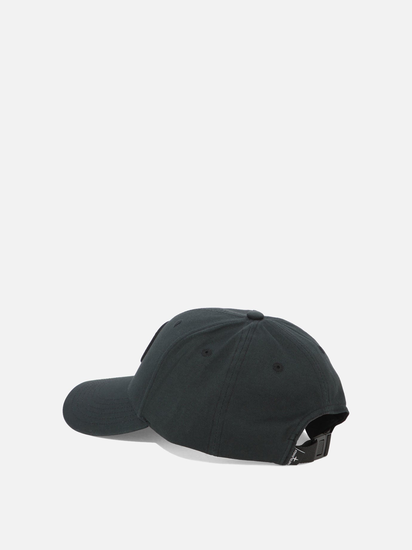 Baseball caps 100% cotton  Black - Stone Island Men | PDP | VIETTI Online Store | Zoom-Modal_3
