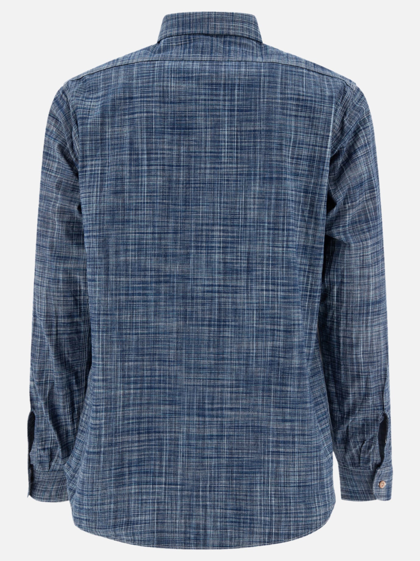 Sugar Cane "Kasuri" shirt Blue