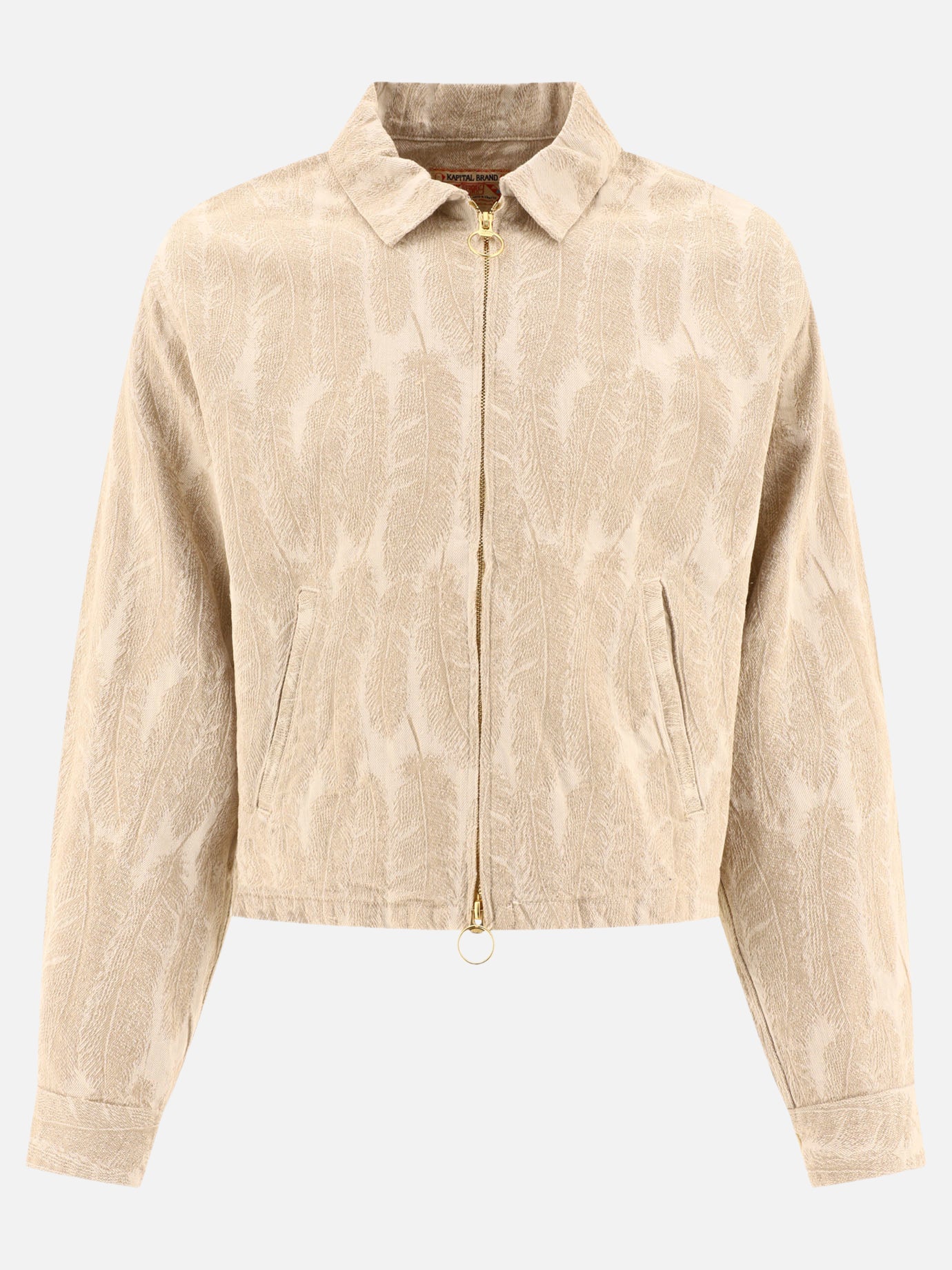 KAPITAL "Magpie Drizzler" jacket Beige