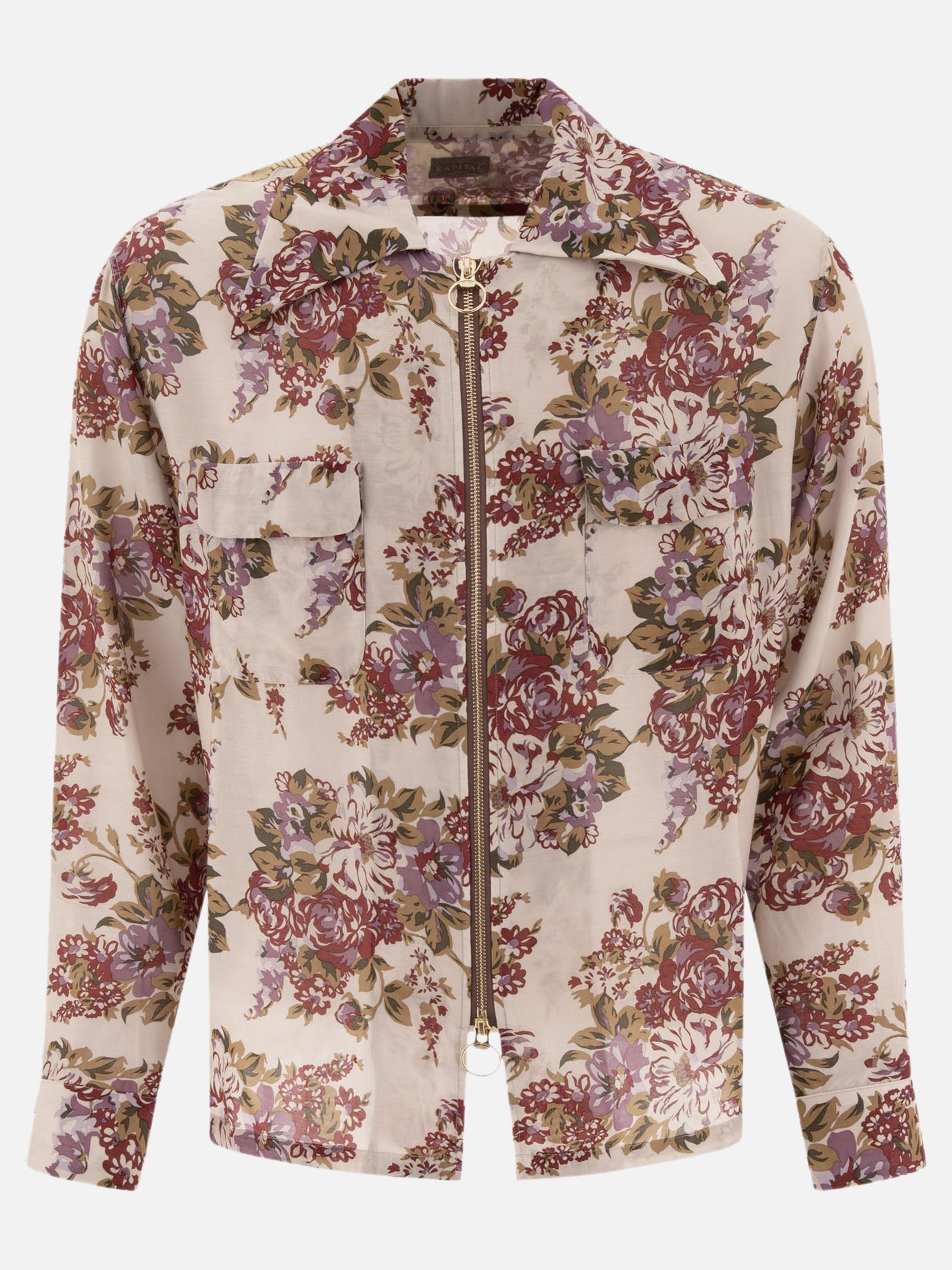 Camicie casual Floral  Beige - KAPITAL Uomo | PDP | VIETTI Online Store | Zoom-Modal
