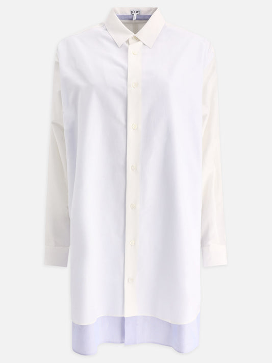 Abiti midi Solid colour  Bianco - Loewe Donna | PLP | VIETTI Online Store 
