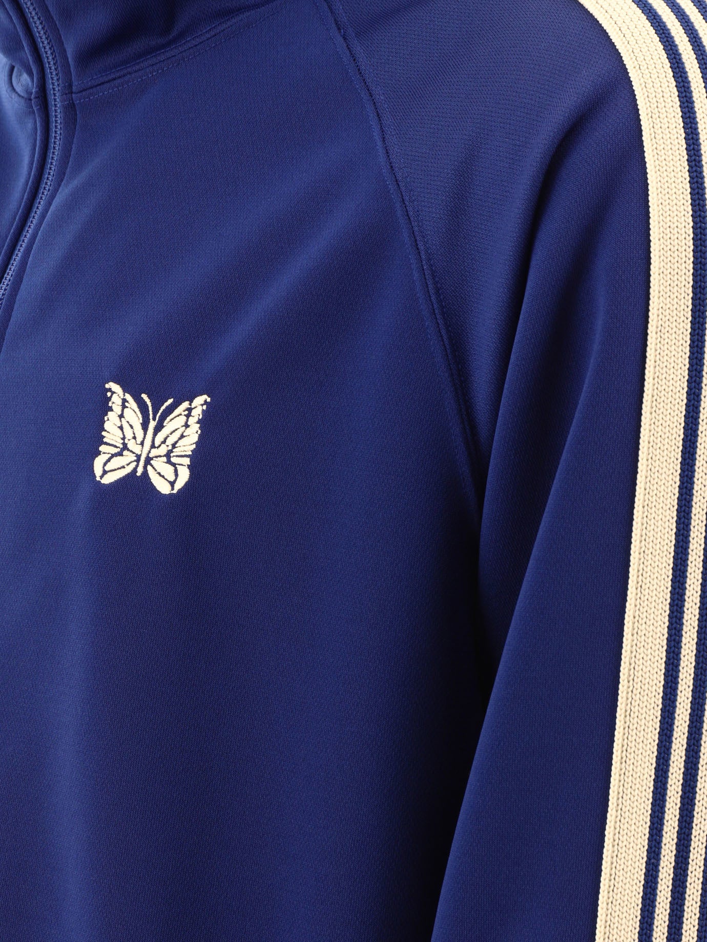 Needles "Track" zippered sweatshirt Blue