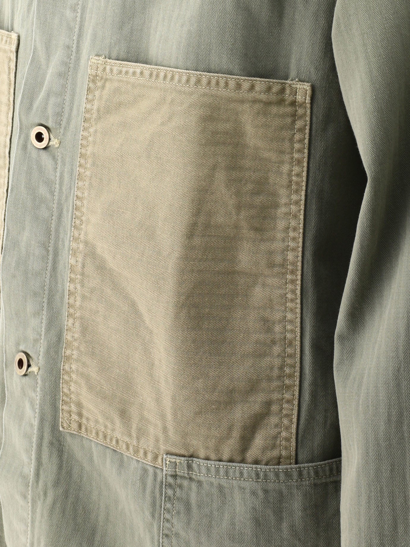 OrSlow "Utility" overshirt Green