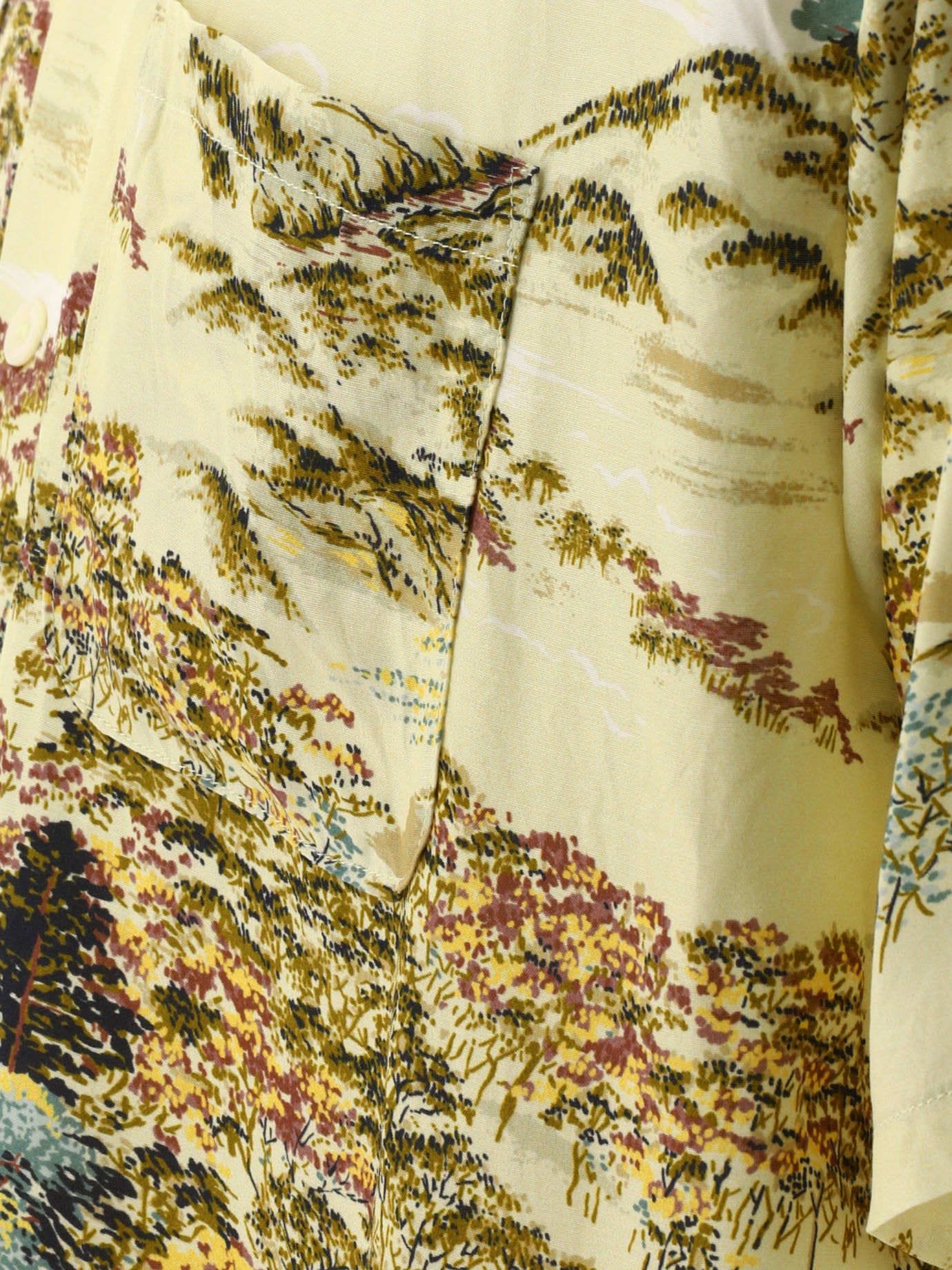 OrSlow Hawaiian shirt Yellow