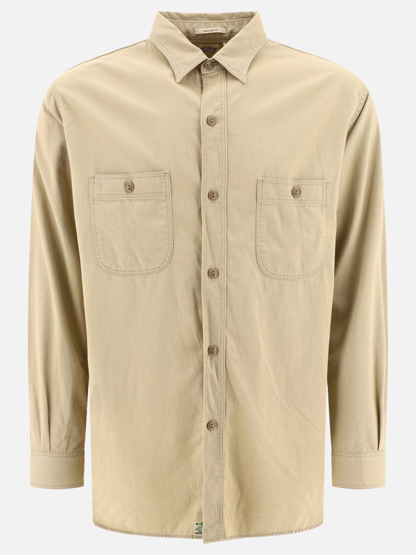 OrSlow "Twill Work" shirt Beige