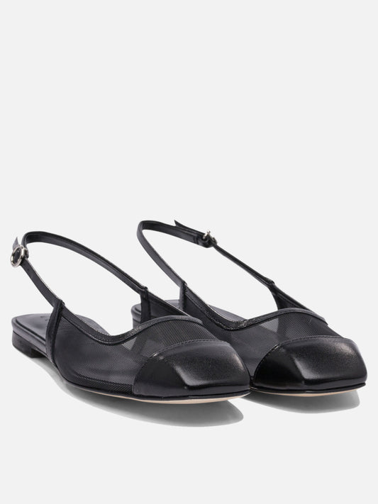 Classic ballet flats 100% nappa leather - 100% cow leather  Black - Aeyde Women | PDP | VIETTI Online Store | 2
