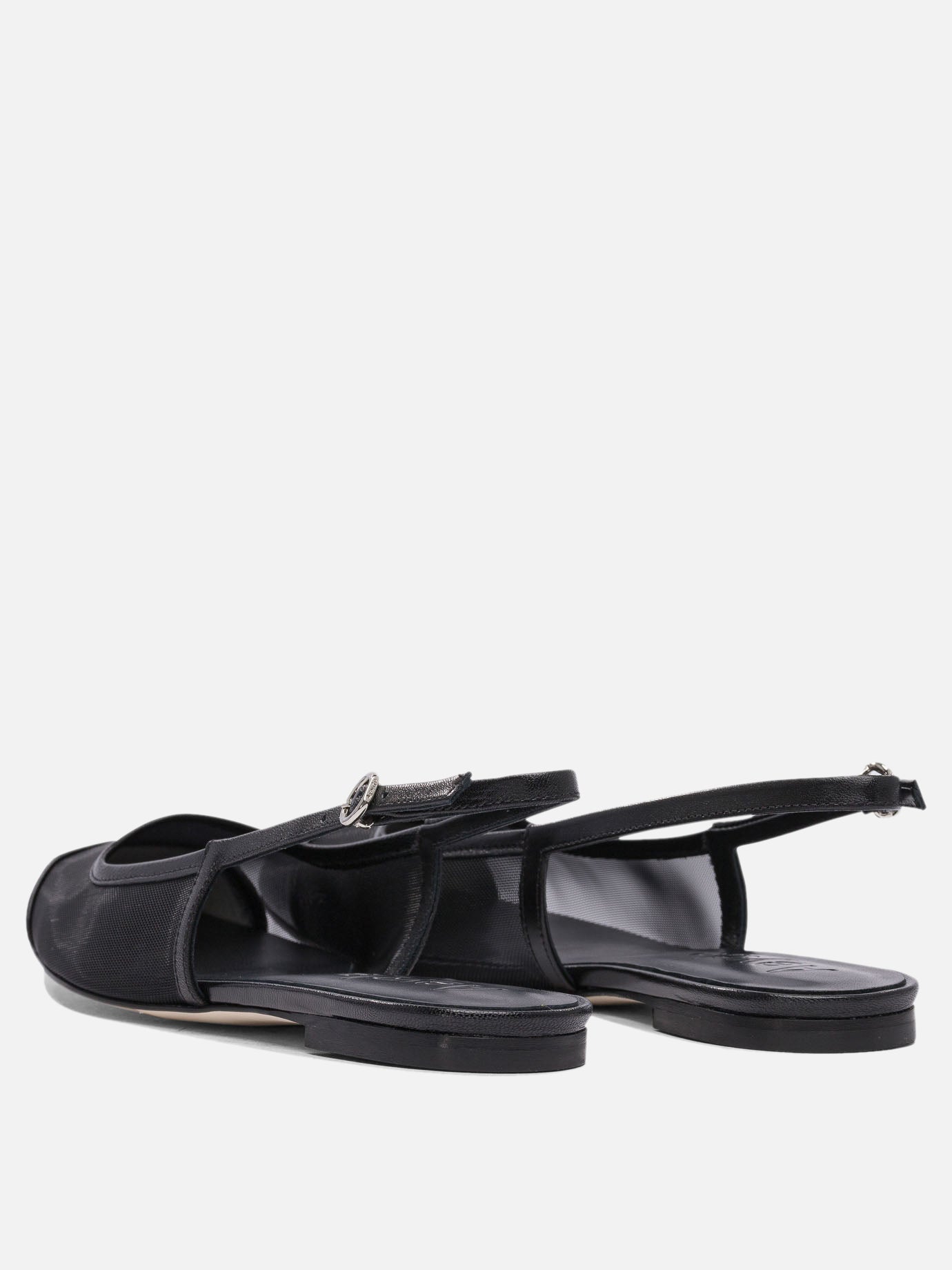 Classic ballet flats 100% nappa leather - 100% cow leather  Black - Aeyde Women | PDP | VIETTI Online Store | Zoom-Modal_4

