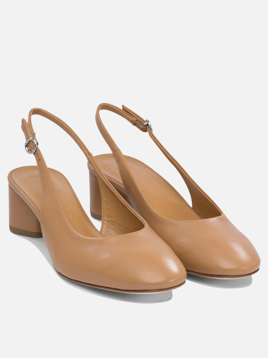 Slingbacks 100% nappa leather - 100% cow leather  Beige - Aeyde Women | PLP | VIETTI Online Store | 2
