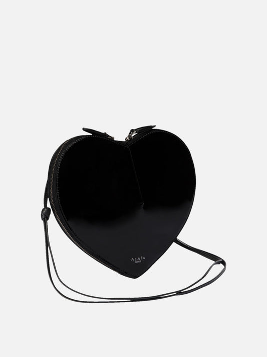 Alaïa Borsa a tracolla "Le Cœur" 15122377_UNI Black 2