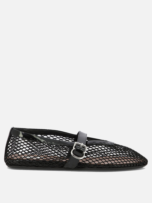 Alaïa Ballerine in rete 10066268_37 Black 1