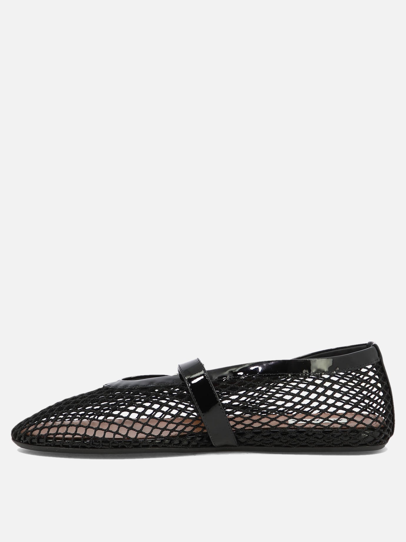 Alaïa Mesh ballet flats Black