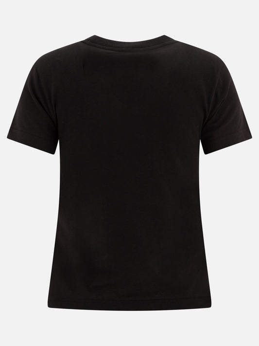 Alaïa T-shirt in cotone 17905835_38 Black 2