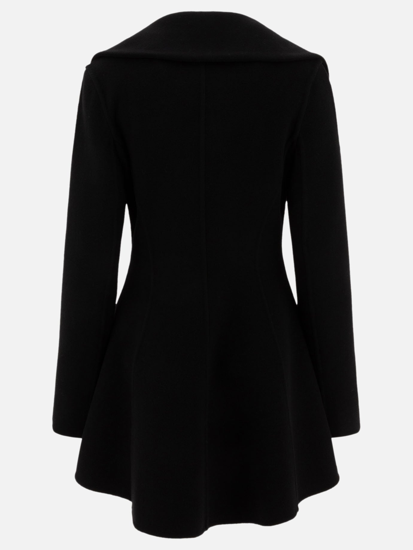 Alaïa Double-breasted coat Black