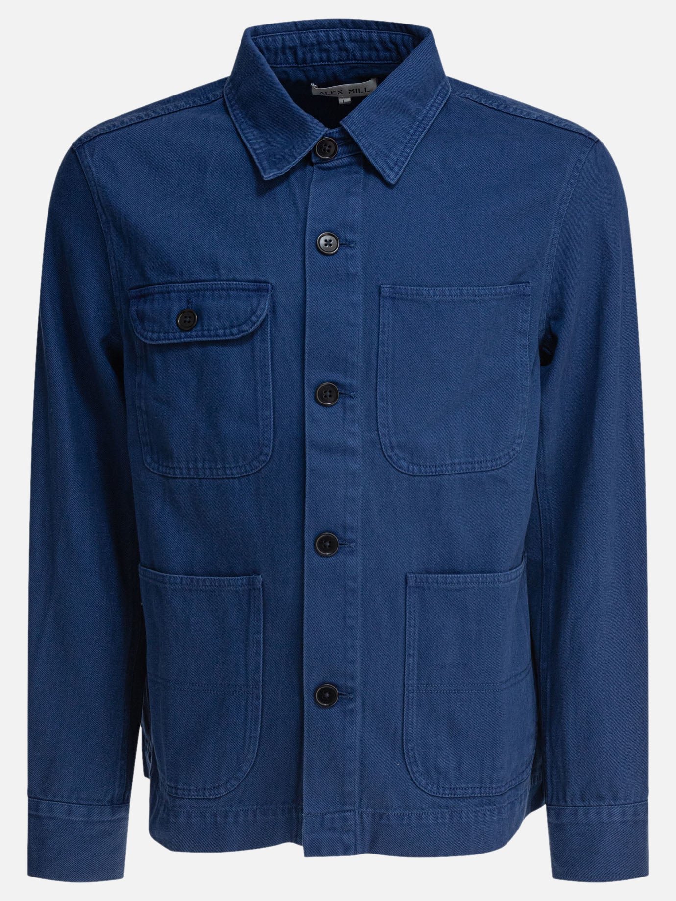 Alex Mill Work overshirt jacket 11266005_M Blue thumbnail_1
