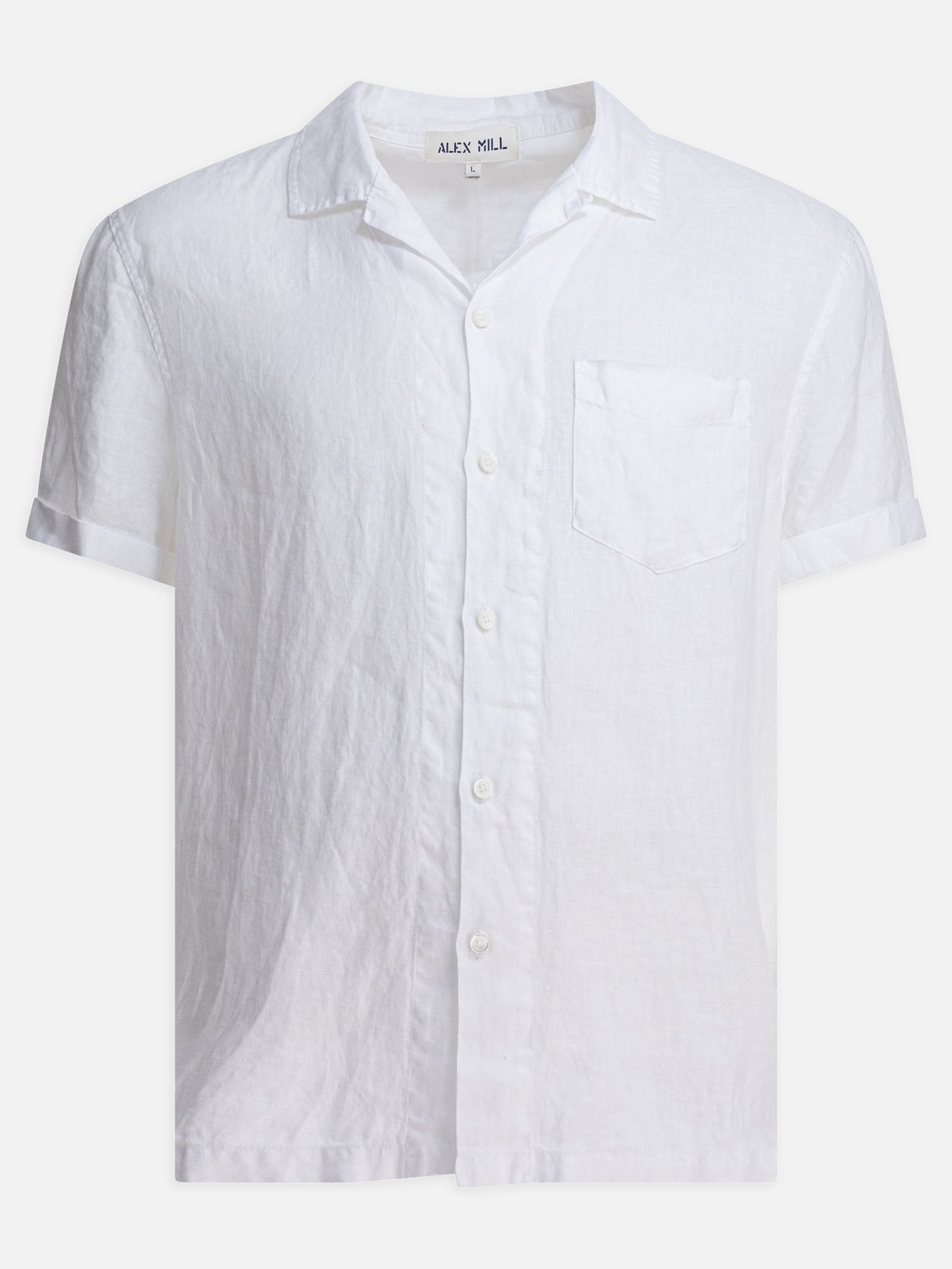 Camicie casual Solid colour  Bianco - Alex Mill Uomo | PDP | VIETTI Online Store | thumbnail