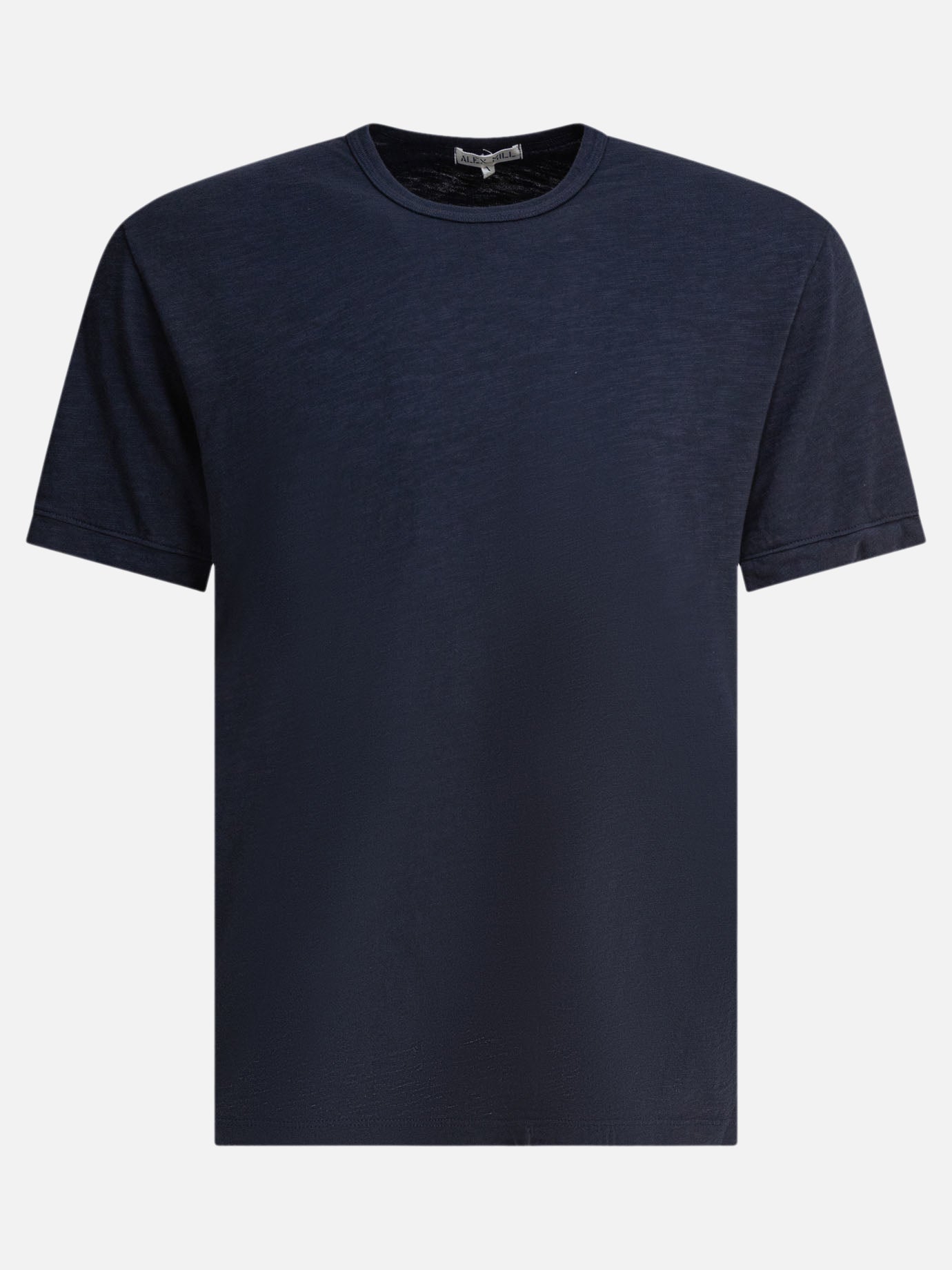 T-shirt girocollo Solid colour  Blu - Alex Mill Uomo | PDP | VIETTI Online Store | thumbnail