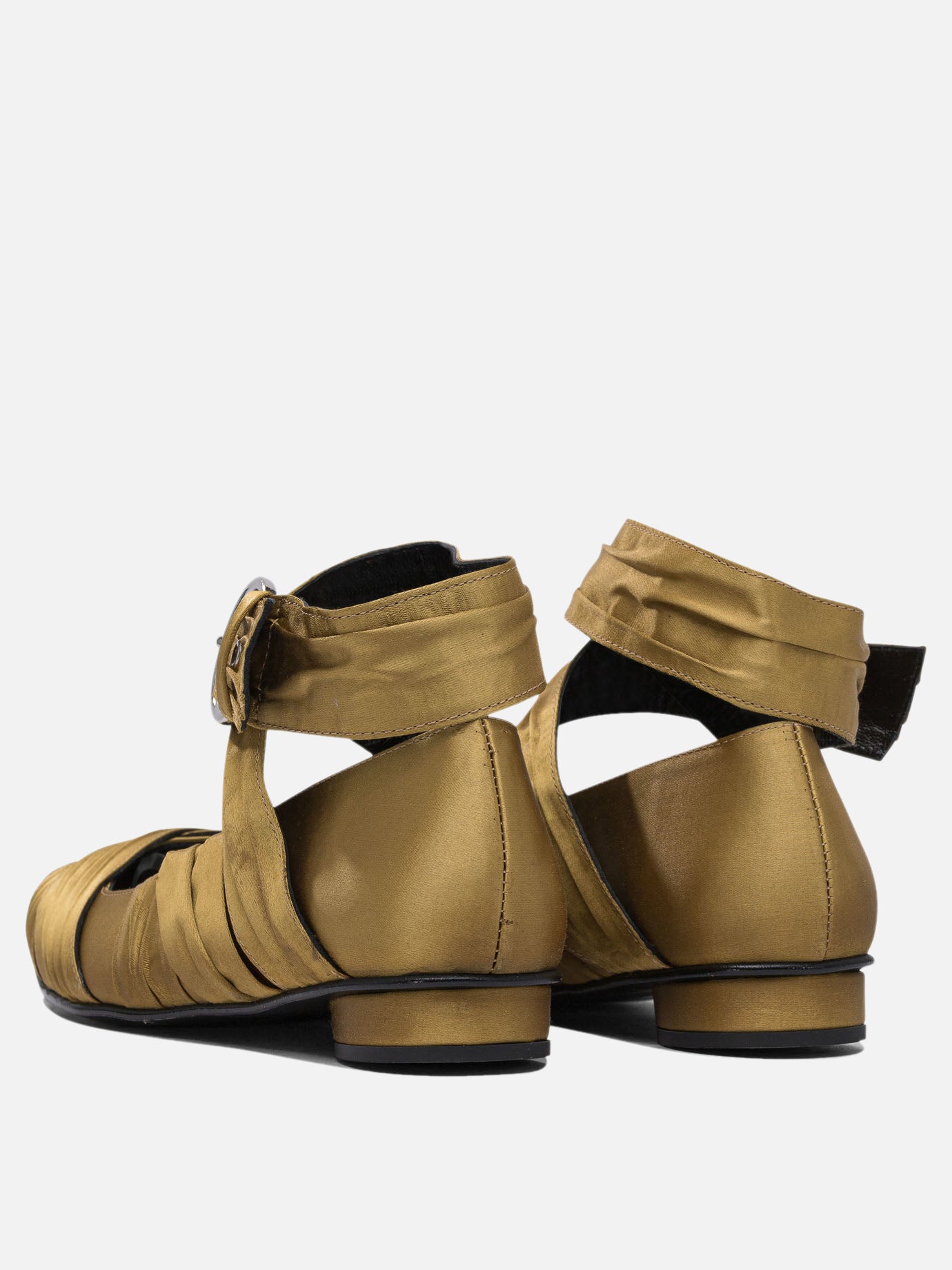 Ballerine classiche 60% polyethylene 40% recycled polyester - 100% cuerolite  Oro - Alohas Donna | PDP | VIETTI Online Store | Zoom-Modal_3
