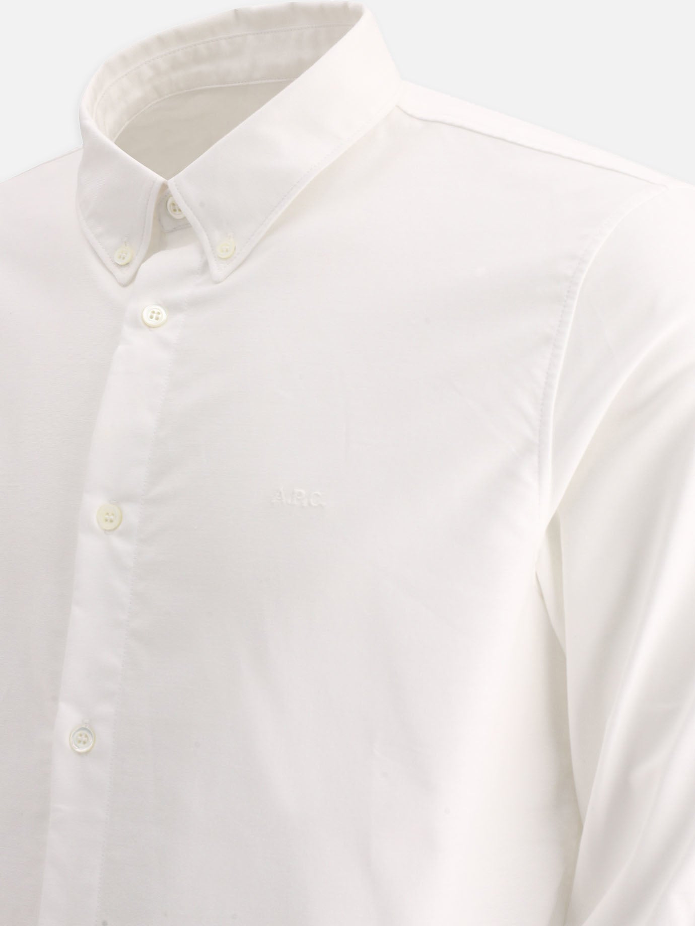 A.P.C. Camicia &quot;Greg&quot; 13992396_M White thumbnail_4