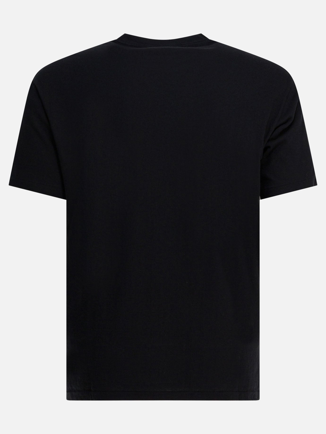 Crewneck t-shirts Solid colour  Black - Auralee Men | PDP | VIETTI Online Store | Zoom-Modal_2
