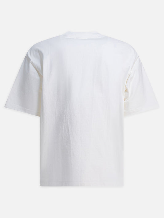 T-shirt girocollo Solid colour  Bianco - Auralee Uomo | PDP | VIETTI Online Store | 2
