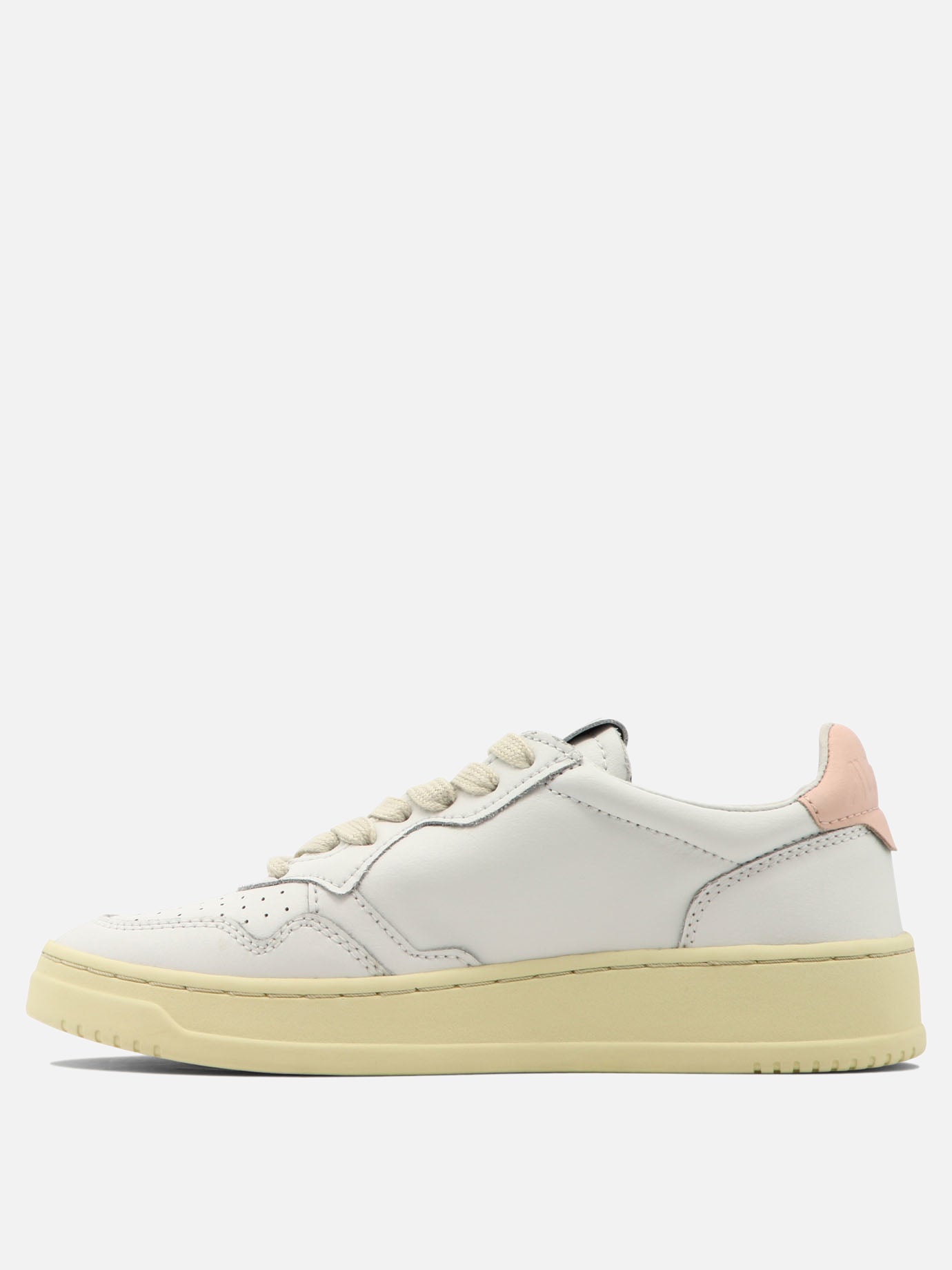 Low top sneakers 100% cow leather - 100% rubber  White - Autry Women | PDP | VIETTI Online Store | thumbnail_3