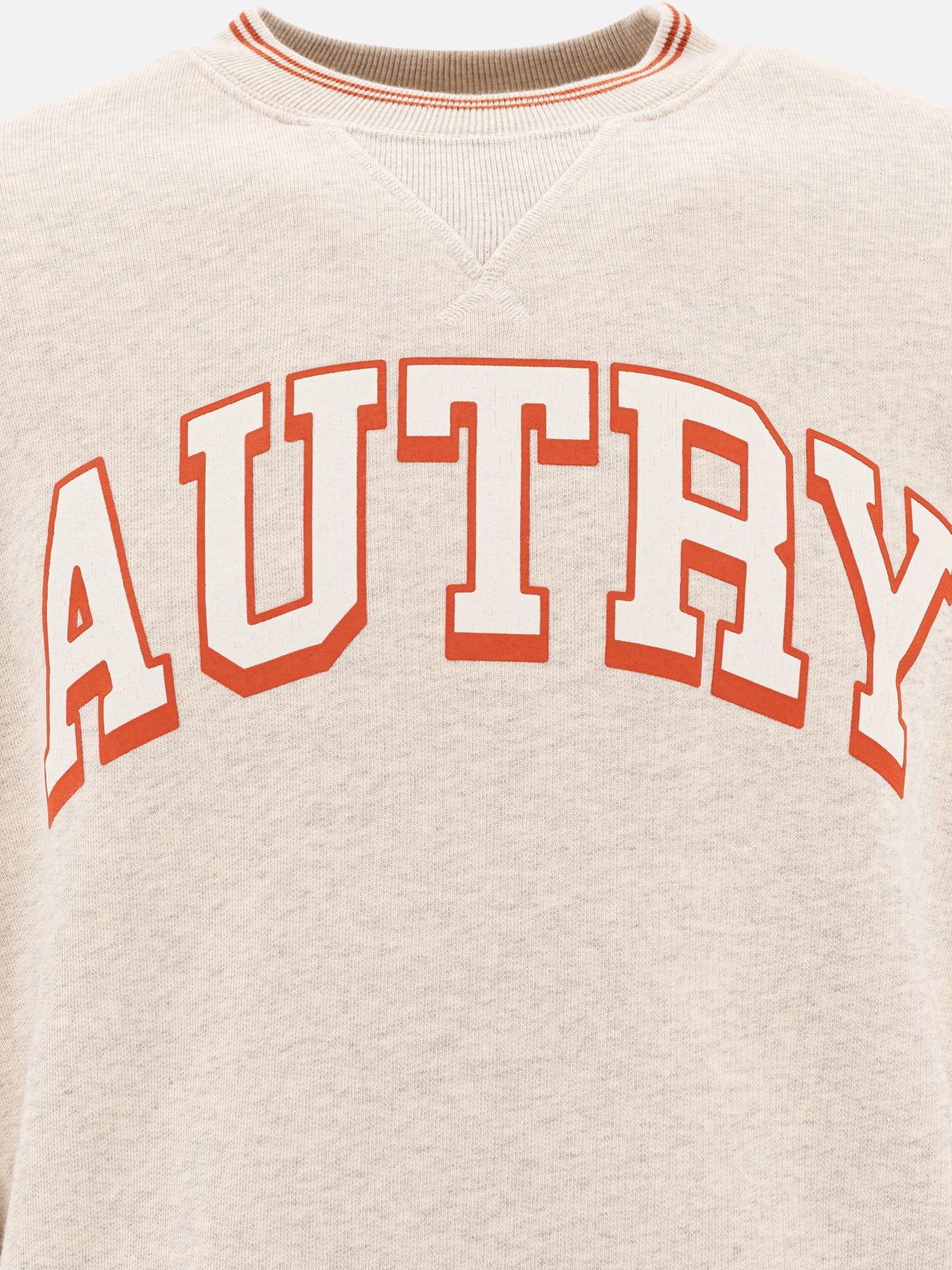 Autry Felpa &quot;Collage&quot; 14229624_M Beige thumbnail_3