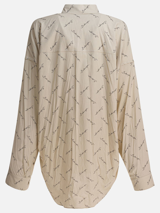 Casual shirts Logo  Beige - Balenciaga Women | PLP | VIETTI Online Store | 2

