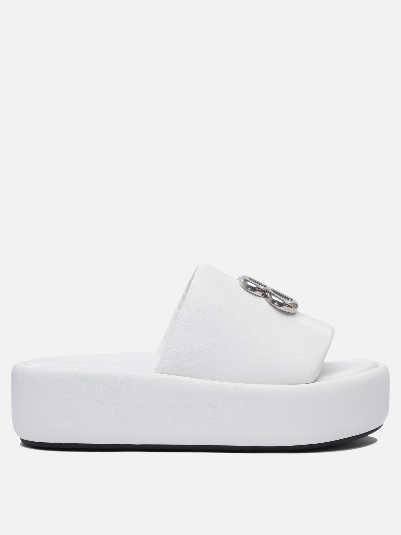 Balenciaga &quot;Rise&quot; 55 mm slides 18368239_36 White thumbnail_1