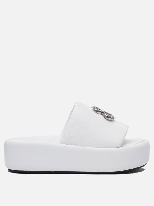 Balenciaga "Rise" 55 mm slides 18368239_36 White 1