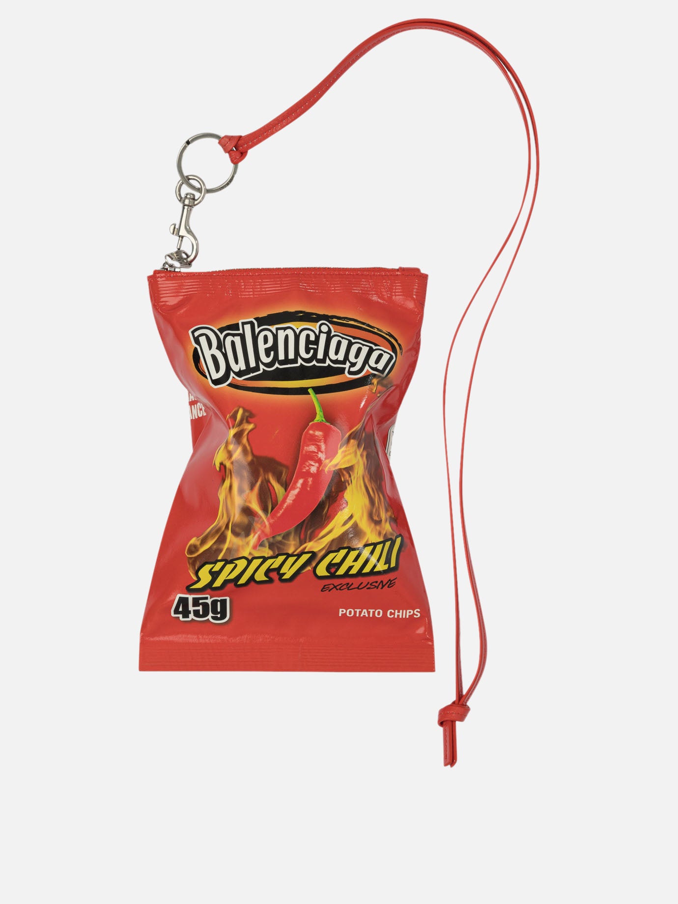 Balenciaga Pochette porta cellucare &quot;Chips&quot; 10715036_UNI Red thumbnail_1