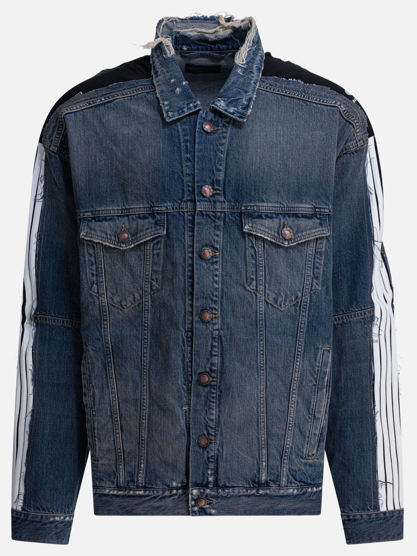 Denim jackets Denim  Blue - Balenciaga Men | PDP | VIETTI Online Store | Zoom-Modal
