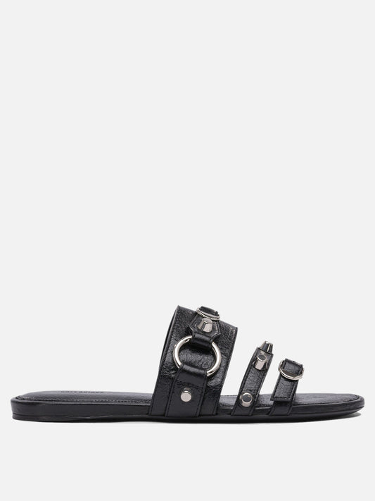 Balenciaga "City" Slides 17355065_38 Black 1