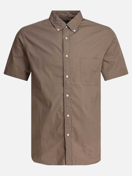 Camicie casual Solid colour  Beige - Beams Plus Uomo | VIETTI Online Store 
