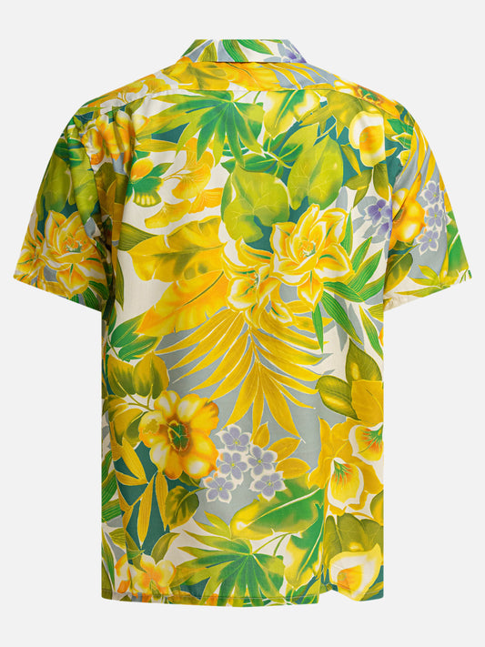 Beams Plus Camicia "Tropical" 19460956_S Yellow 2