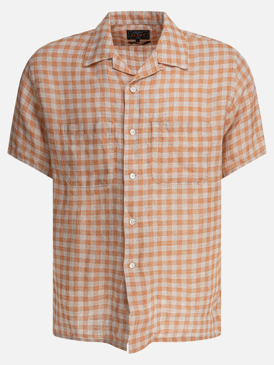 Beams Plus Camicia "Panama" 18477137_S Orange 1