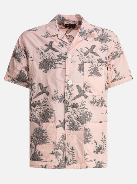 Beams Plus Camicia "Beach" 18176979_S Pink 1
